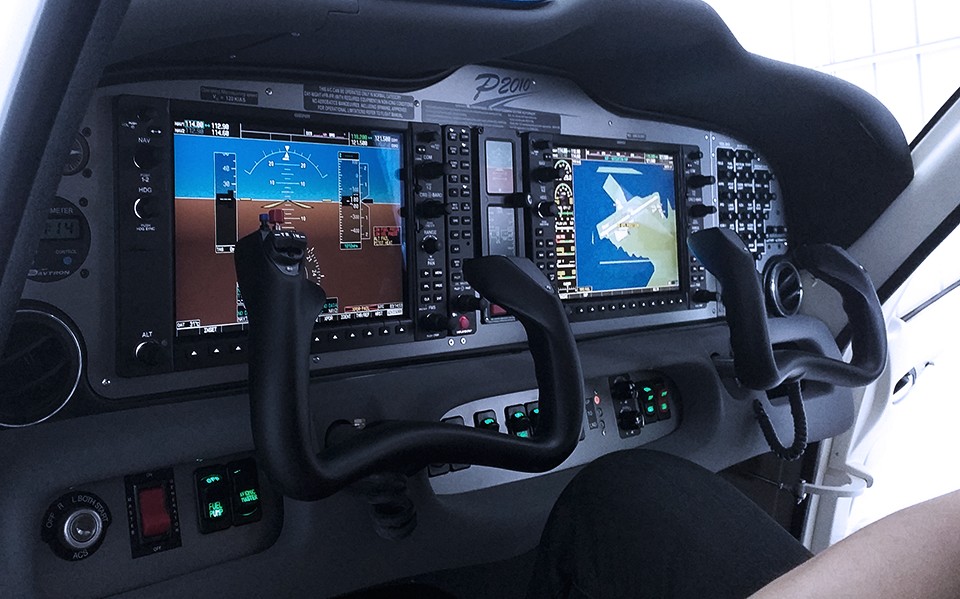 fighter glass cockpit